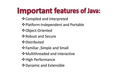 Image result for Java Features Programming Languages