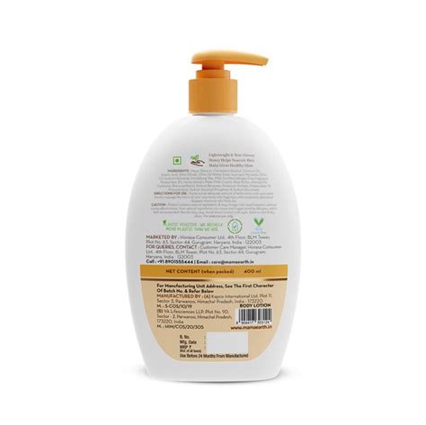 Honey Body Lotion Moisturizes Skin & Adds Glow | Mamaearth