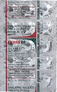 Envas 10 Tablet: Uses, Side-effects, Price, Dosage & More Info - PharmEasy