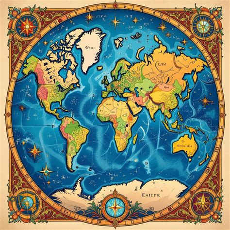 Color Your Own World Map 的图像结果