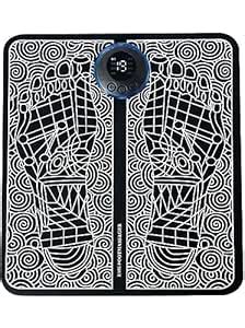 LEAPUP Foot Massager Mat 6 Modes Automatic Cycle Electrical Muscles ...