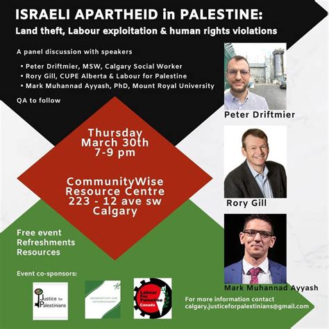 Israeli Apartheid in Palestine: Land theft, Labour exploitation & Human ...