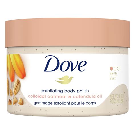 Buy Dove Exfoliating Body Polish Scrub for Delicate & Sensitive Skin ...