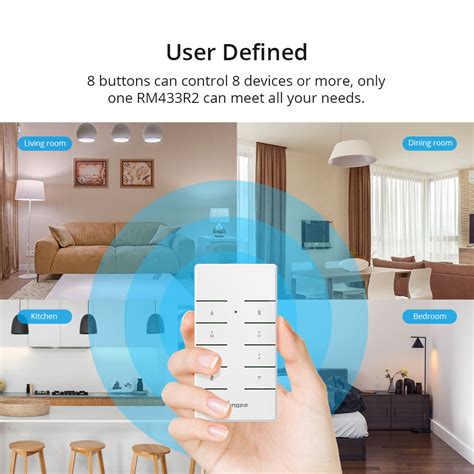 SONOFF RM433R2 Remote Controller BASE – India’s iTead B2B Store