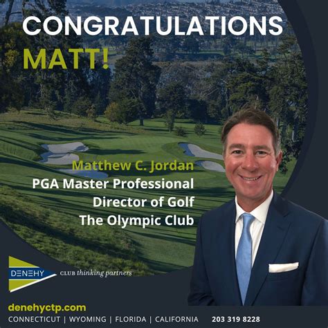 Matt Jordan, PGA Master Professional on LinkedIn: After being a part of ...