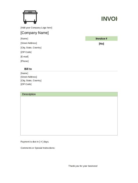 2021-2026 Form Dumpster Rental Invoice Template - Blank Fillable ...