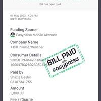 Easypaisa — Trx Id refund