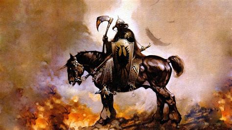 fantasy art, 1080P, Death Dealer, comics, painting, Frank Frazetta HD ...