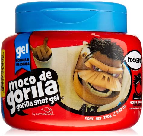 Amazon.com : Moco de Gorila Rockero Hair Gel | Explosive Hair Styling ...