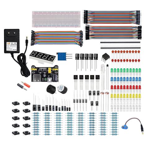 Electronic Spices Basic Starter Kit with Capacitor,Diode,Resistor ...