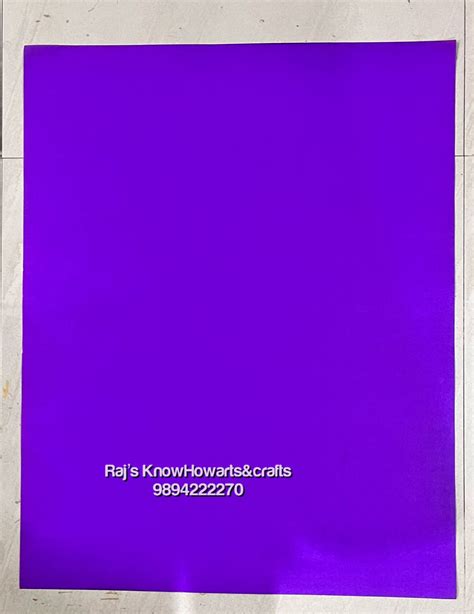 Purple Thick Chart -4 charts – KnowHowArtCraft