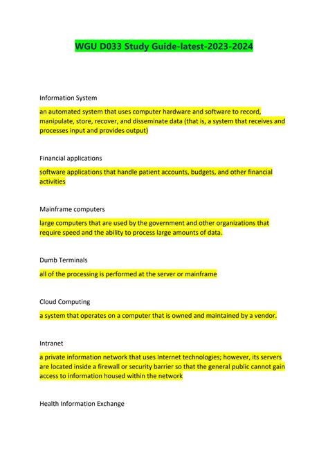 Image result for WGU Biology Module 23 Study Guide