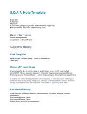 Image result for Musculoskeletal Soap Note Example