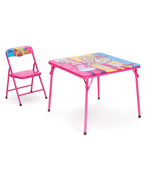 Ramson Barbie Folding 1 Table and 1 Chair Set - Pink : Amazon.in: Home ...
