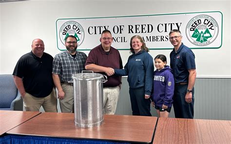 New Reed City Michigan time capsule was a collaborative effort