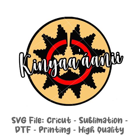 Navajo Clans Native American Basket Kinyaa'aanii Design SVG PNG Digital ...