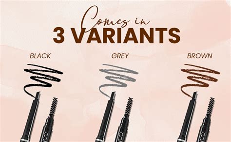 Buy Coloressence 2-IN-1 Expert Eyebrow Pencil, Black, 0.25gm | Brow ...
