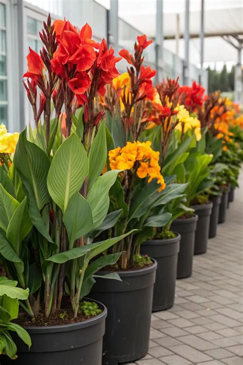 17+ Creative Canna Lily in Pots Ideas in 2025 | Canna lily landscaping ...