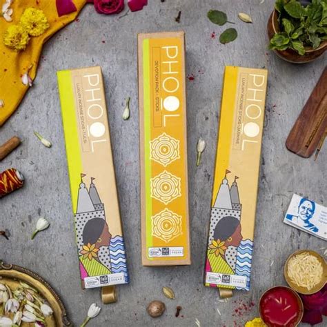 PHOOL LUXURY INCENSE Pack Of 2 Natural Incense Sticks, Devotion Pack ...