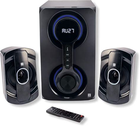 iBall Thunder 40 Watt 2.1 Channel Bluetooth Wireless Multimedia Speaker ...