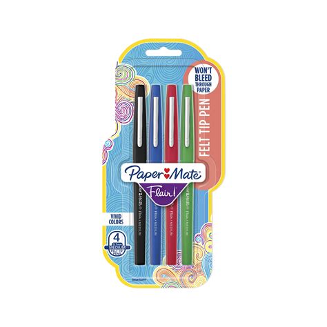 Snapklik.com : Paper Mate Flair Felt Tip Pens, Medium Point