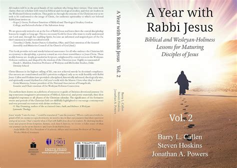 A YEAR WITH RABBI JESUS: Biblical and Wesleyan-Holiness Lessons for ...