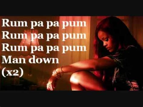Rihanna - Man Down (Lyrics on Screen) - YouTube