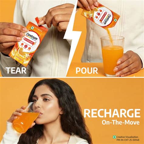 Buy Centrum Recharge Adults - 36 Sachets for INR 360.00 | Centrum