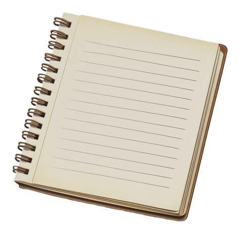 Notebook Paper PNG 的图像结果