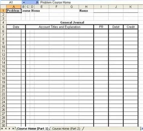 Image result for Accounting Cycles Using Excel