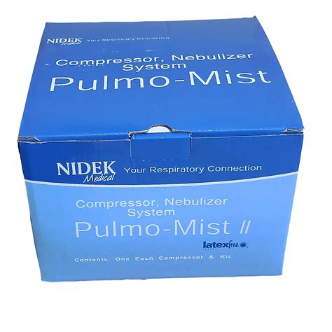 Nidek Pulmo-Mist II Nebulizer (Gray) : Amazon.in: Health & Personal Care