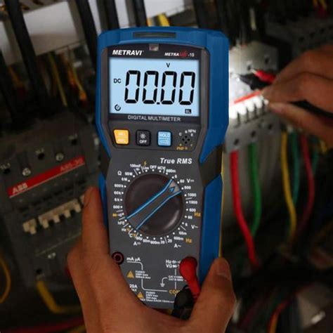 Metravi Metrasafe-10 Digital TRMS Multimeter with NCV Digital ...