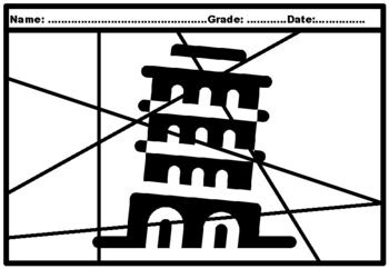 40, All About Italy Silhouette Pop Coloring Pages worksheet by Swati Sharma