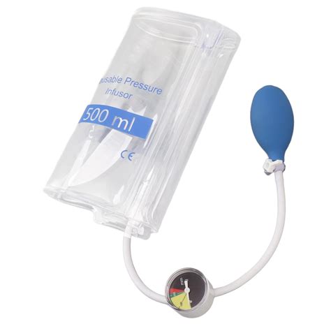 Pressure Infuser Bag, Easy Storage Safe IV Fluids Cuff Leakage Proof ...