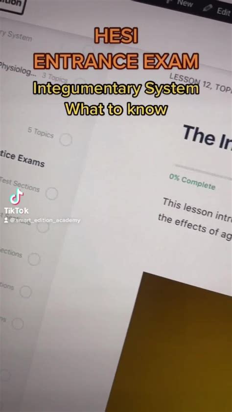 Hesi entrance exam integumentary system – Artofit