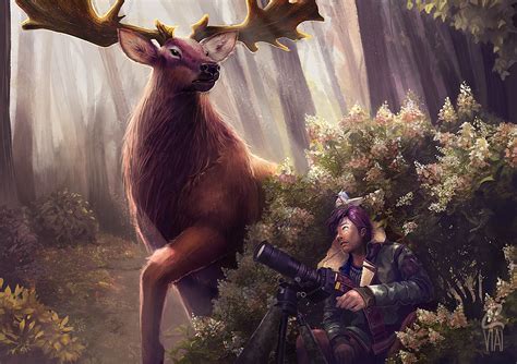 ArtStation - Irish Elk