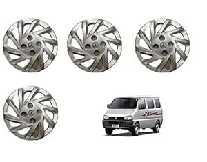 JSH - Car Wheel Cover/NWSTRO DSN Silver 13 Inches Compatible with ...