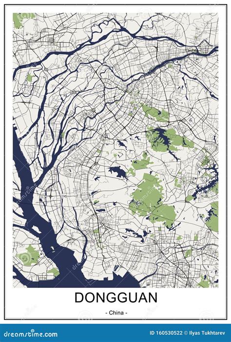 Map Of China Dongguan