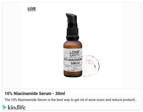 Love Earth: 10% Niacinamide Serum - 30ml