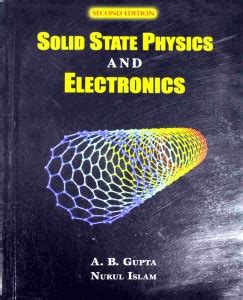 Solid State Physics and Electronics: Buy Solid State Physics and ...