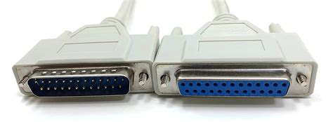 Micro Connectors 6 Feet Serial RS-232 DB25 Extension Male to Female ...