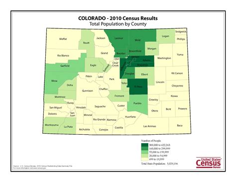 Colorado Population Map
