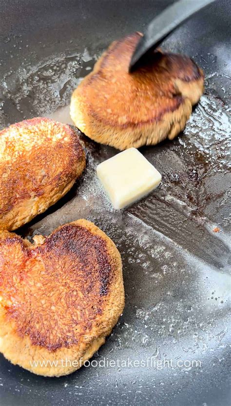 Teriyaki Lion's Mane Mushroom Steaks - The Foodie Takes Flight