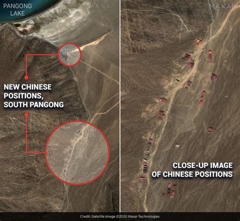चीन का पैंगोंग प्लान : उत्तरी किनारे पर कर रहा निर्माण, दक्ष‍िणी किनारे ...