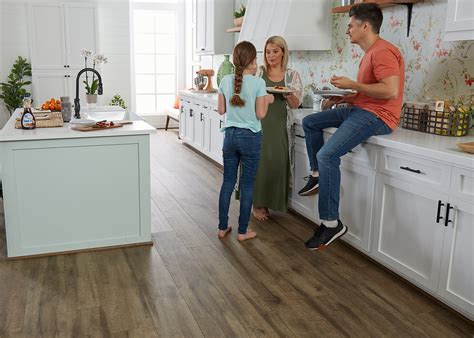How To Install Floating Vinyl Plank Flooring In A Kitchen | Viewfloor.co