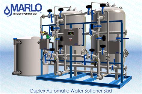 Duplex Automatic Water Softener Skid | MARLO