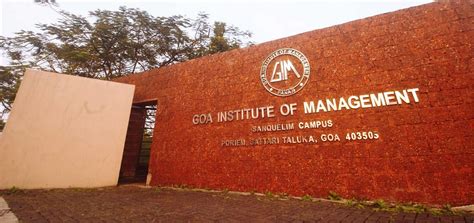 Goa Institute of Management Joins World’s Top 6% B-Schools with ...