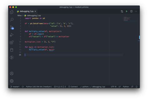 Image result for Debugging Python in vs Code