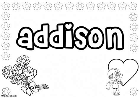 Image result for Addison Rae Coloring Page