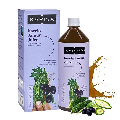 Kapiva Karela Jamun Juice, 1 L Price, Uses, Side Effects, Composition ...